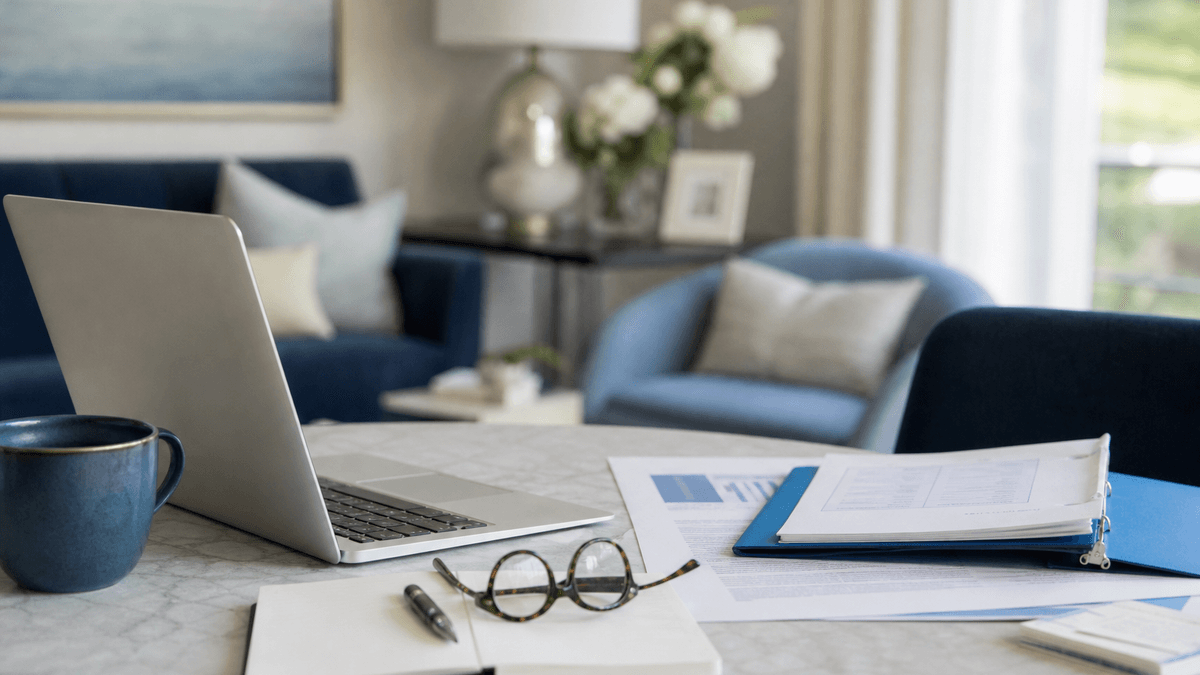 A one-page brief assembled from inbox, notes, CRM and calendar