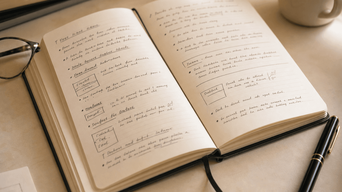 Specific rules and real examples, not adjectives