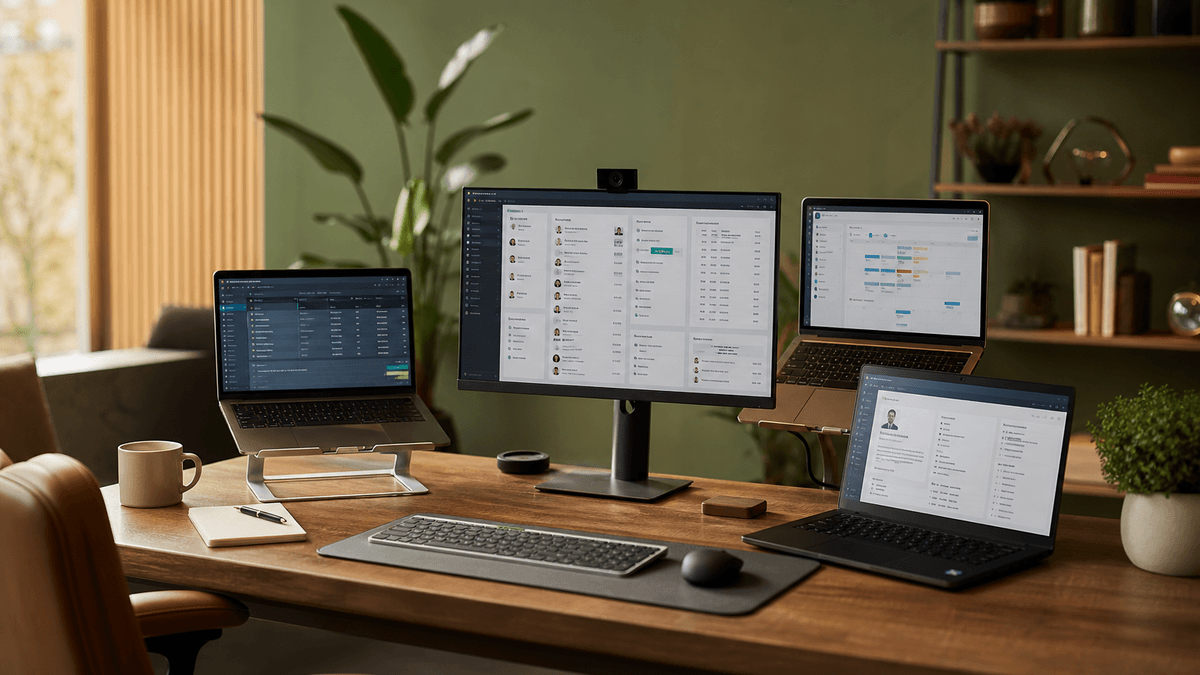 Four jobs, four tools, one operator on top