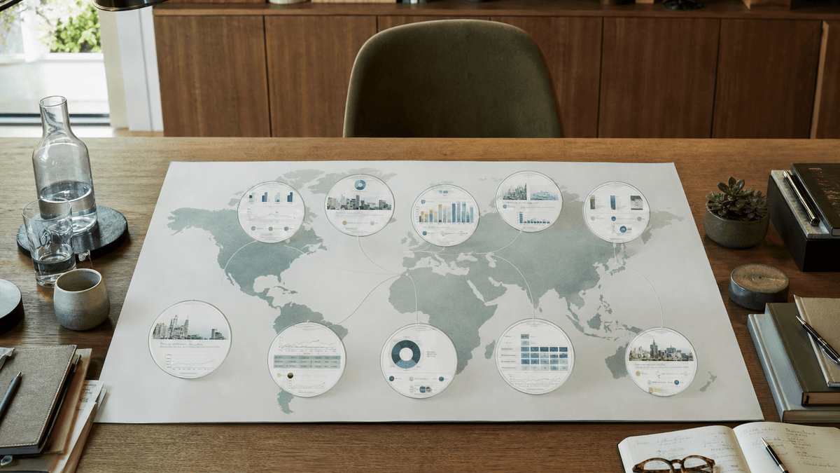 Ten key accounts, one operating picture