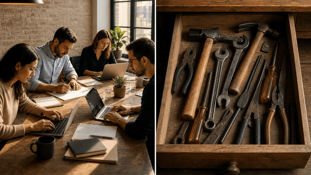 A boutique agency with the full stack vs a drawer of tools