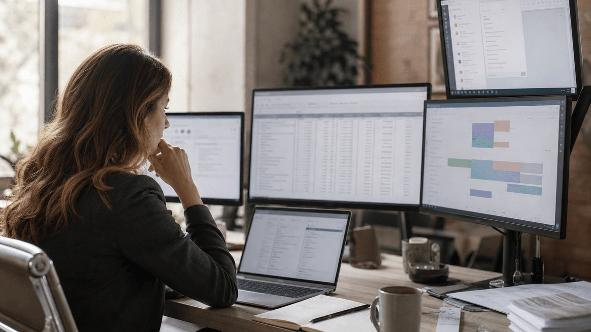 Five disconnected tools, one founder holding them together