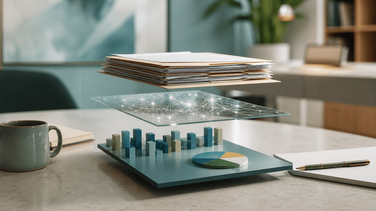 Three layers: context, intelligence, action